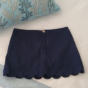 Lilly Pulitzer Colette Scallop Skort Size 8
